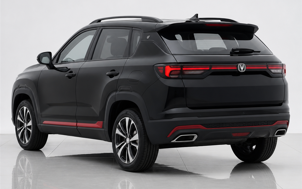 Changan CS35 Plus — сзади